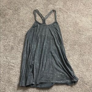 Women's PPLA Gray Sleeveless Dress - Size Medium